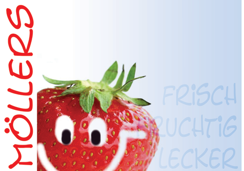 Möllers Erdbeeren Logo